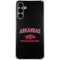 University of Arkansas-Fayetteville Razorbacks Black Galaxy S24 Plus Clear Case
